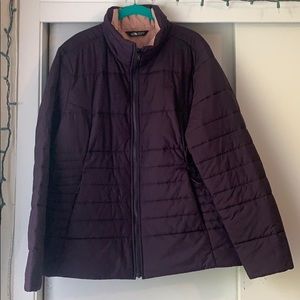 Like new The North Face purple jacket size XXL